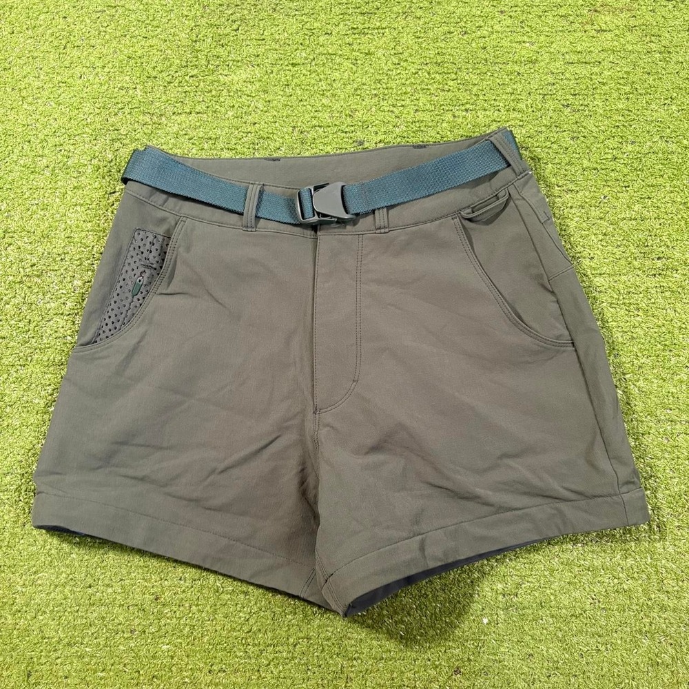 Outdoor Voices Women's‎ Size XXS Rectrek Green Belt Outdoor Hiking Shorts